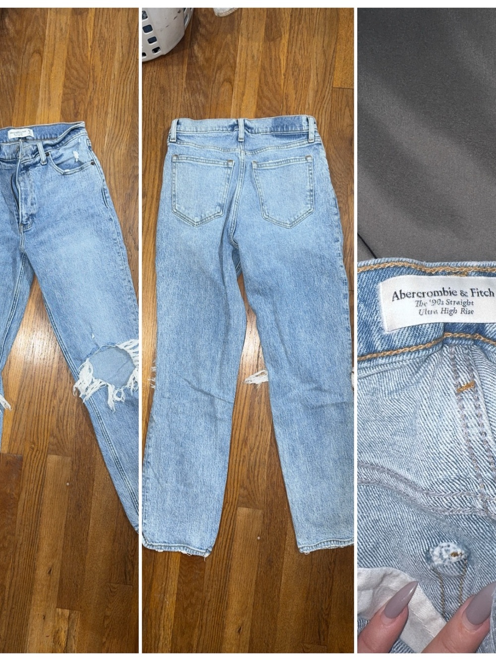 Abercrombie & Fitch Light Blue Slim Straight Men’s Jeans